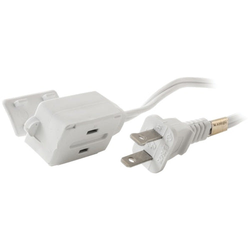 Axis(TM) 45507 2-Prong 3-Outlet Indoor Extension Cord, 12ft