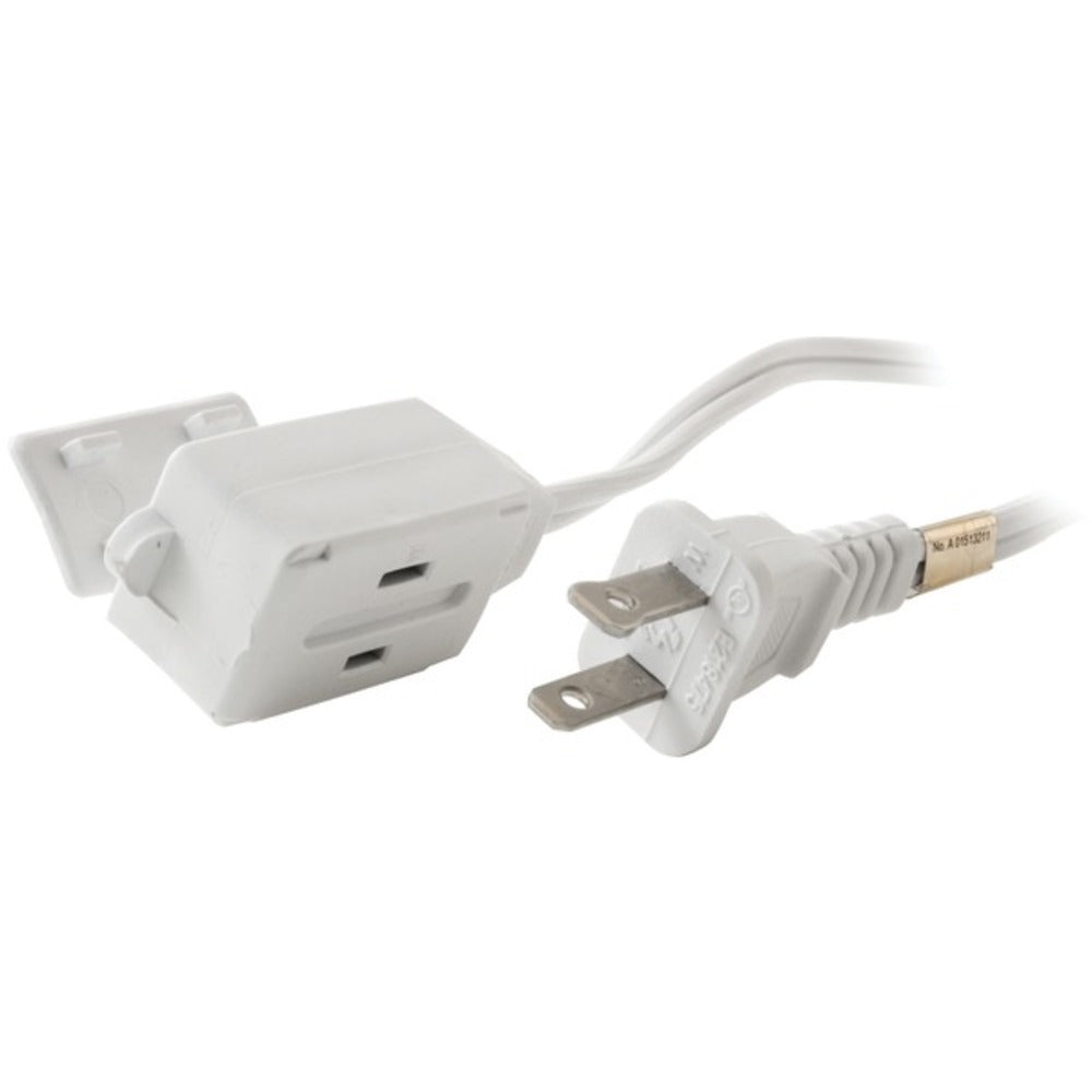 Axis(TM) 45507 2-Prong 3-Outlet Indoor Extension Cord, 12ft