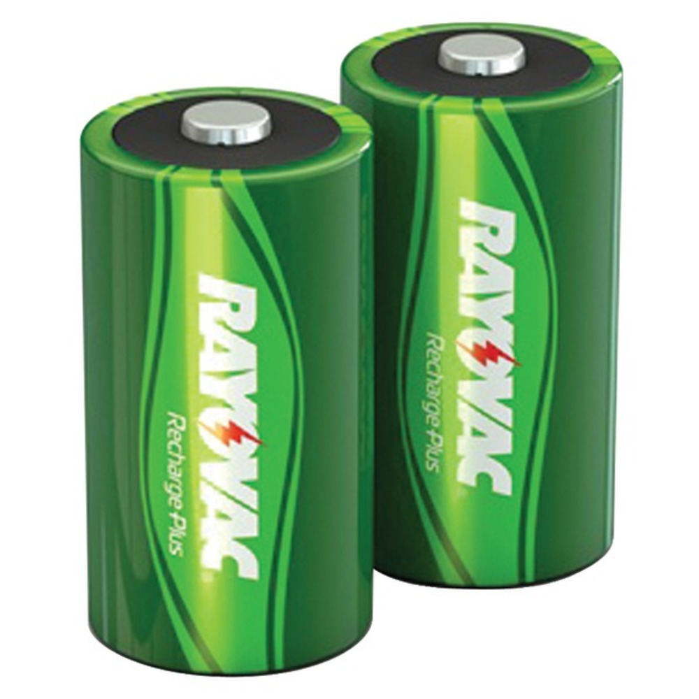 RAYOVAC(R) PL713-2 GENB Ready-to-Use NiMH Rechargeable Batteries (D; 2