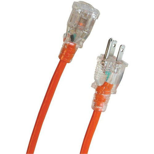 Axis(TM) 45508 1-Outlet Orange Indoor/Outdoor Grounded Workshop Extens