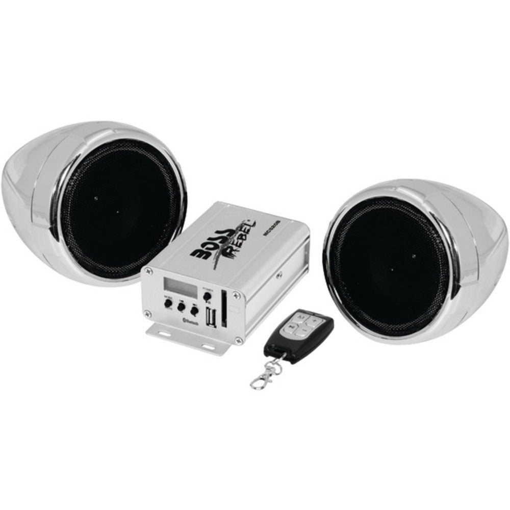 BOSS Audio Systems MC520B 600-Watt Motorcycle/ATV Sound System with FM