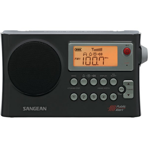 Sangean PR-D4W AM/FM Weather Alert Portable Radio