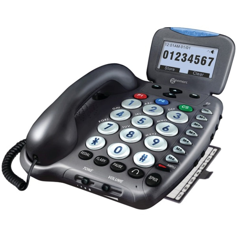 Geemarc(R) AMPLI550 50dB Amplified Telephone with Talking Caller ID
