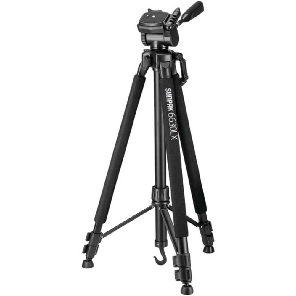 Sunpak(R) 620-663LX 6630LX 66 Photo/Video Tripod with Adapters