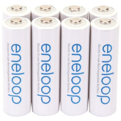 Panasonic(R) BK-3MCCA8BA eneloop(R) Rechargeable Batteries (AA; 8 pk)