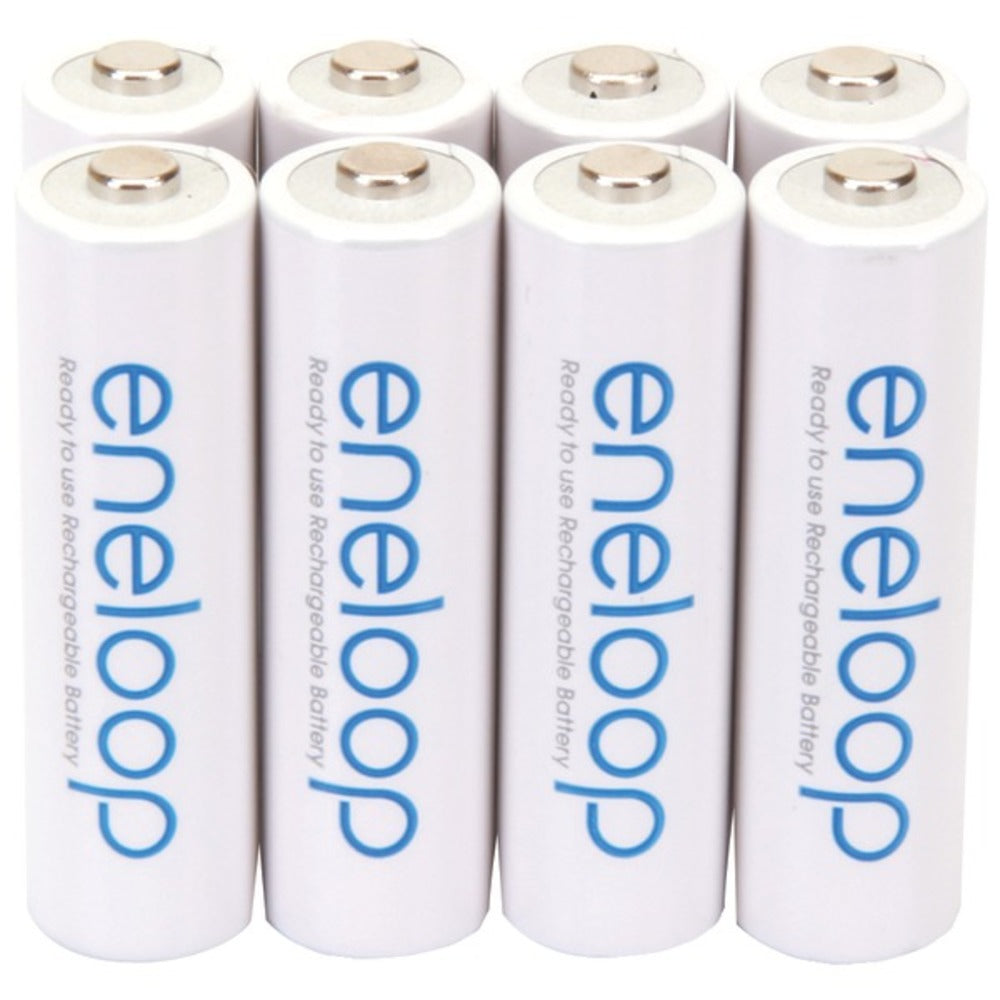 Panasonic(R) BK-3MCCA8BA eneloop(R) Rechargeable Batteries (AA; 8 pk)