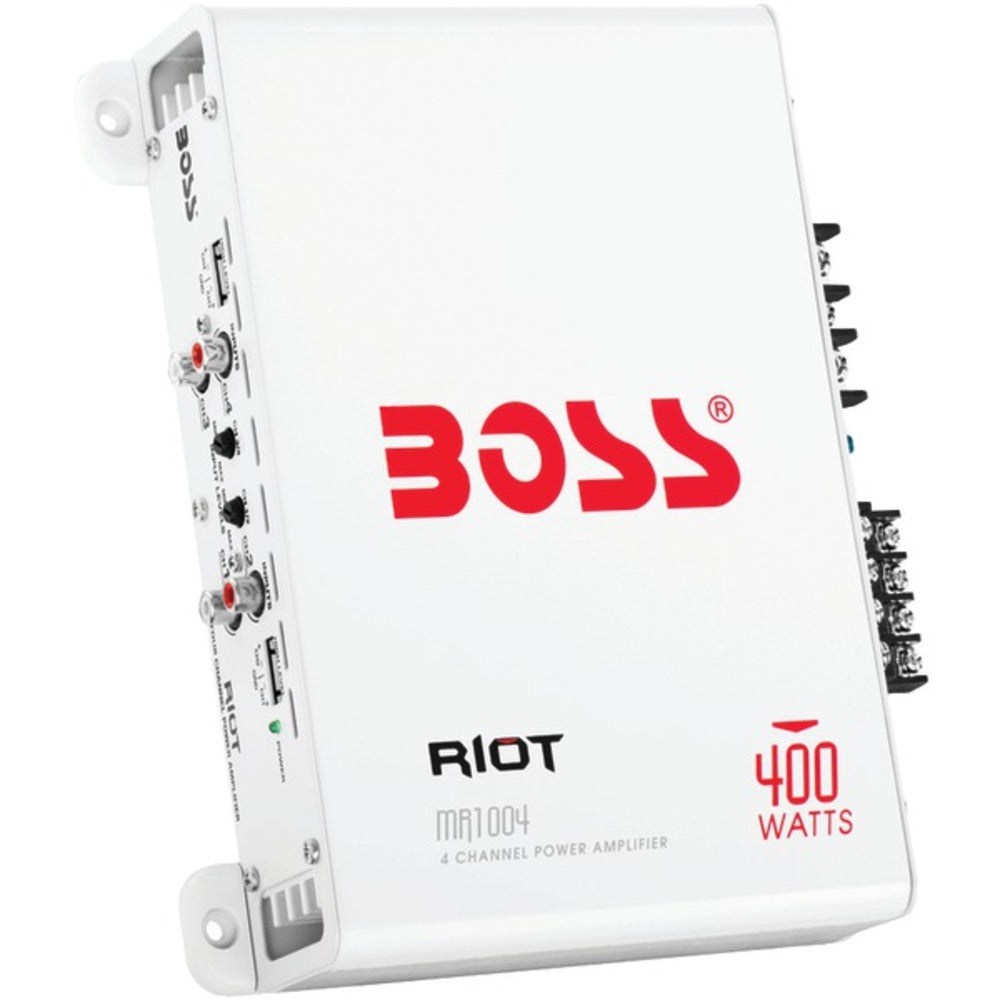 BOSS Audio Systems MR1004 Riot Series Marine Class AB Amp (4 Channels,