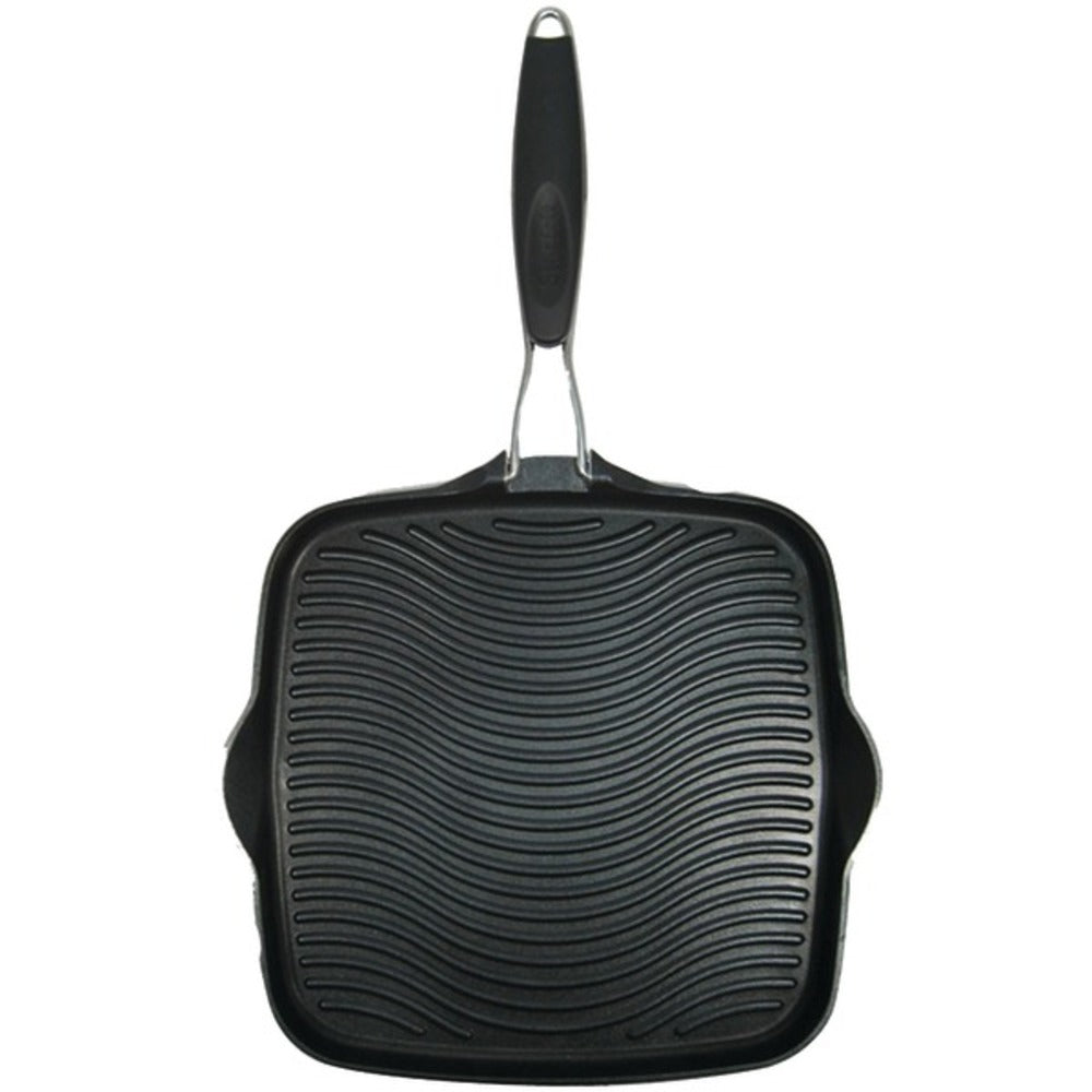 Starfrit(R) 30036-006-SPEC 10 x 10 Grill Pan with Foldable Handle