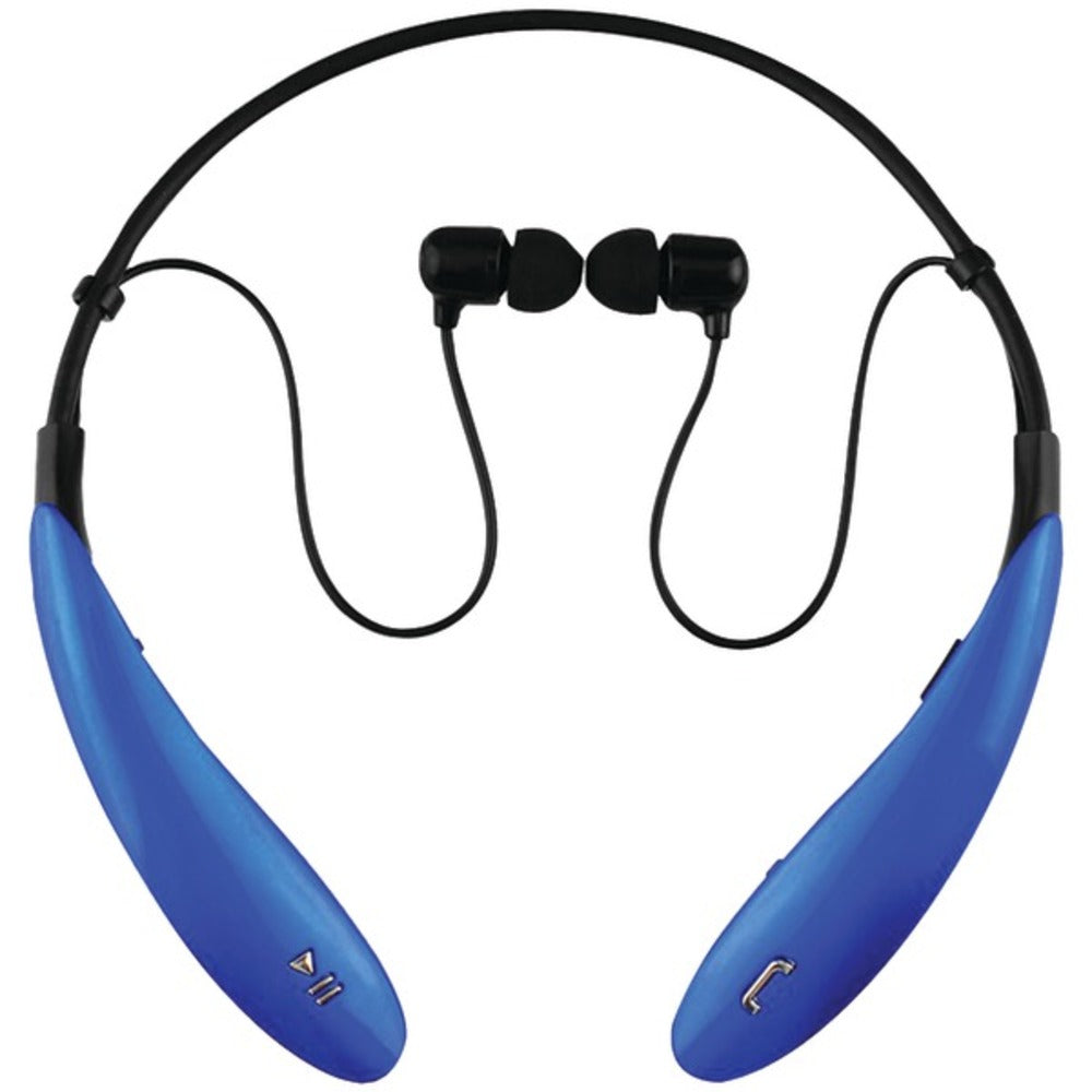 Supersonic IQ-127BT BLUE IQ-127 Bluetooth Headphones with Microphone (