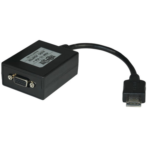 Tripp Lite(R) P131-06N HDMI(R) to VGA with Audio Converter Adapter for