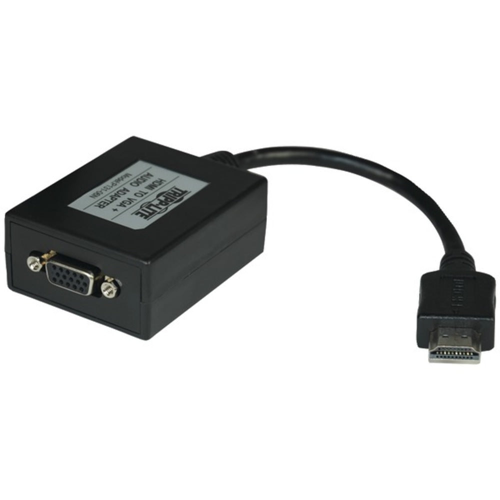 Tripp Lite(R) P131-06N HDMI(R) to VGA with Audio Converter Adapter for