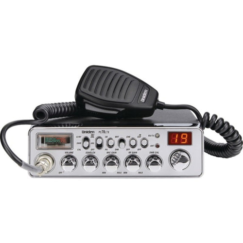 Uniden(R) PC78LTX 40-Channel CB Radio (With SWR Meter)