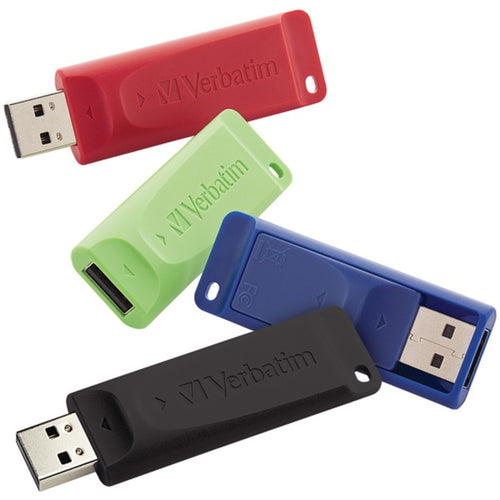 Verbatim(R) 99123 16GB Store n Go(R) USB Flash Drive, 4 pk