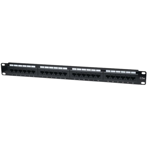 Intellinet Network Solutions(R) 513555 CAT-5E UTP Patch Panel, 24 Port