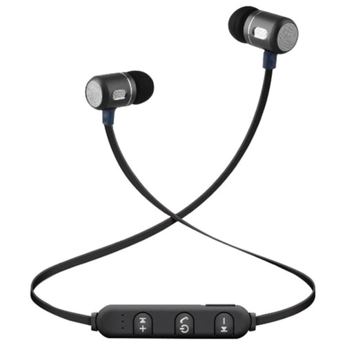 Naxa(R) NE-966 Bluetooth(R) Isolation Earphones with Metal Magnet, Mic