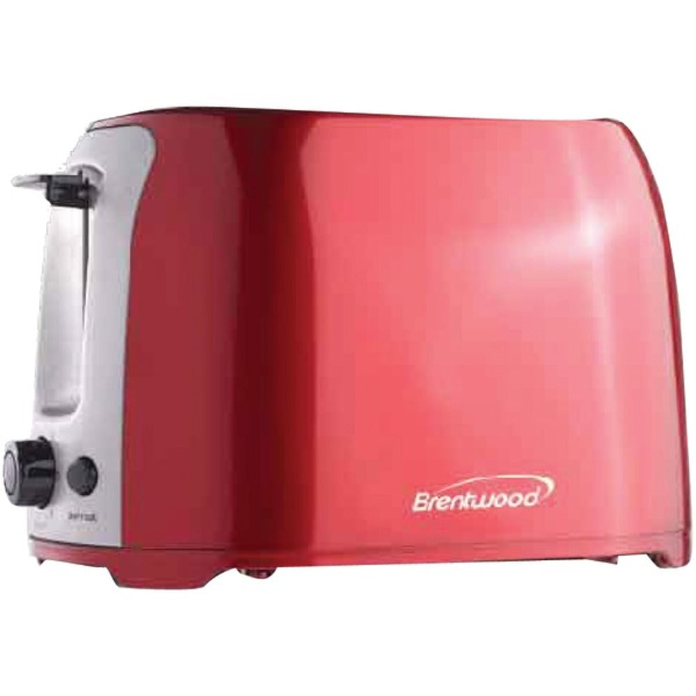 Brentwood Appliances TS-292R 2-Slice Cool Touch Toaster (Red & Stainle