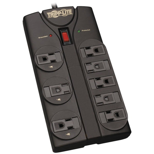 Tripp Lite(R) TLP808B Protect It!(R) 8-Outlet Surge Protector, 8ft Cor