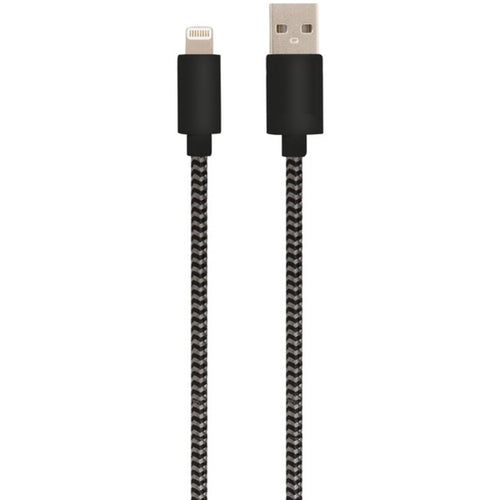 Helix ETHLTBLK Charge & Sync USB Cable with Lightning Connector, 5ft (