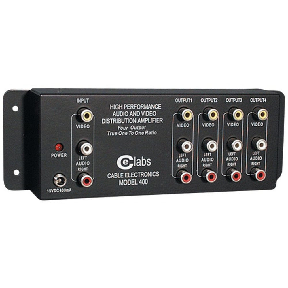 CE labs(R) AV 400 Prograde Composite A/V Distribution Amp (1 input - 4