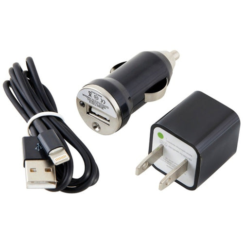 Ultralast CEL-CHG8B Charge & Sync Kit with Lightning(R) Cable (Black)