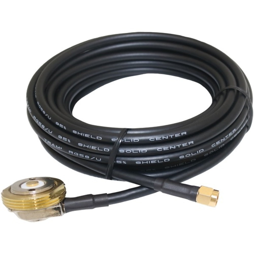 Tram(R) 1259-SMA Fully Enclosed NMO 3/4 Hole Mount ;17 ft Cable with S