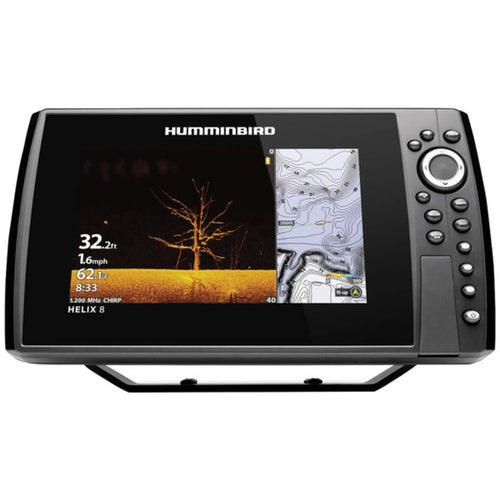Humminbird 410820-1 HELIX 8 CHIRP MEGA DI GPS G3N Fishfinder with Blue