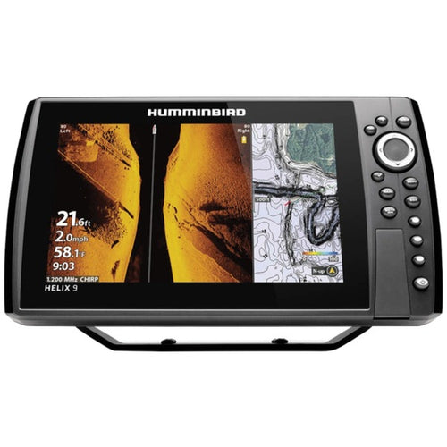Humminbird 410860-1 HELIX 9 CHIRP MEGA SI+ GPS G3N Fishfinder with Blu