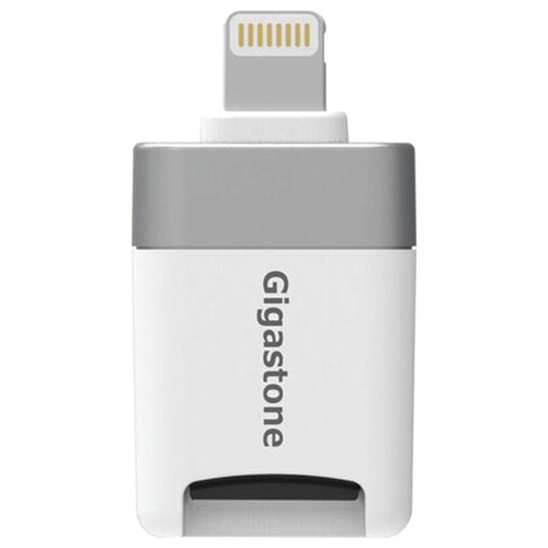 Gigastone GS-CR8600-R i-FlashDrive iOS microSD Card Reader with Lightn
