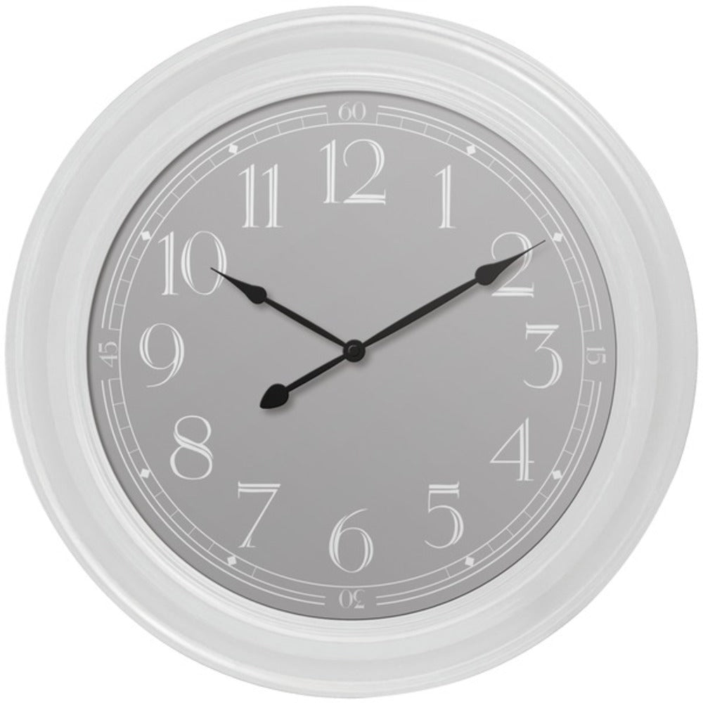 Westclox 33095W 22 White Wall Clock