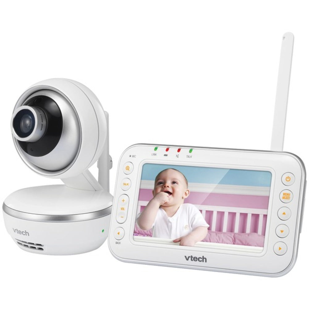 VTech VM4261 4.3 Full-Color Digital Video Baby Monitor with Pan & Tilt