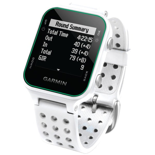 Garmin 010-03723-00 Approach S20 GPS Golf Watch (White)