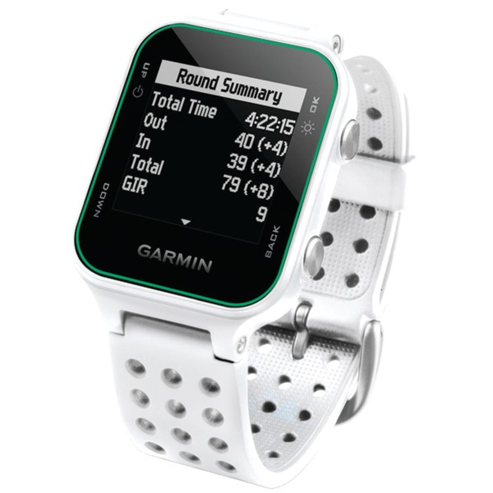 Garmin 010-03723-00 Approach S20 GPS Golf Watch (White)