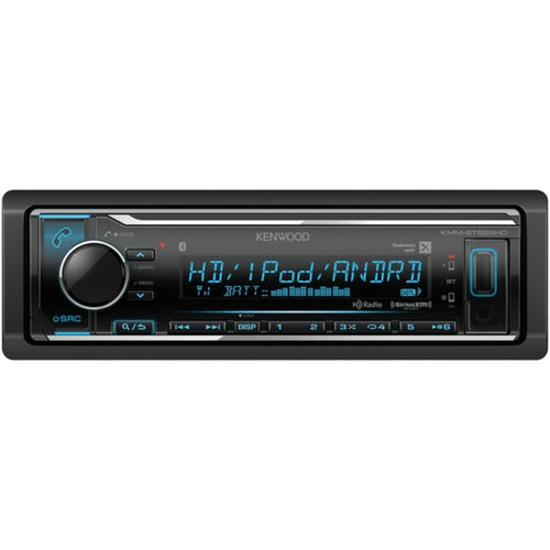 KENWOOD KMM-BT522HD Single-DIN In-Dash Digital Media Receiver with Blu