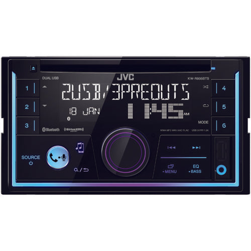 JVC Mobile KW-R935BTS KW-R935BTS Double-DIN In-Dash AM/FM CD Receiver