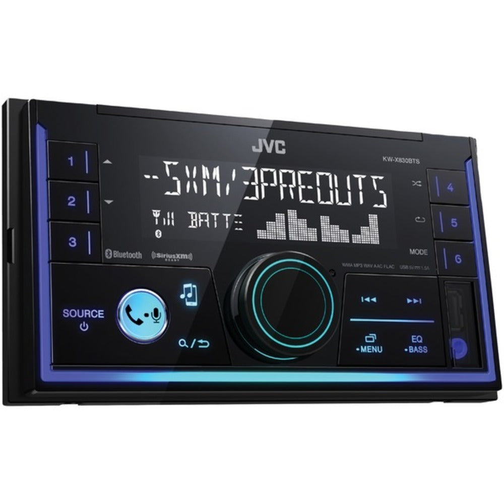 JVC Mobile KW-SX83BT KW-SX83BT Double-DIN In-Dash AM/FM Digital Media