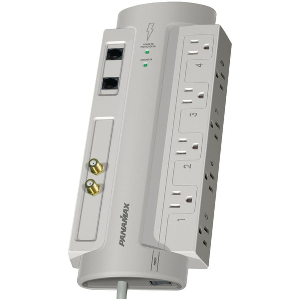 Panamax SP8-AV 8-Outlet SP8-AV SurgeProtector 8 with Coaxial & Telepho