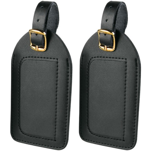 Travel Smart(R) P2010X Leather Luggage Tags, 2 pk