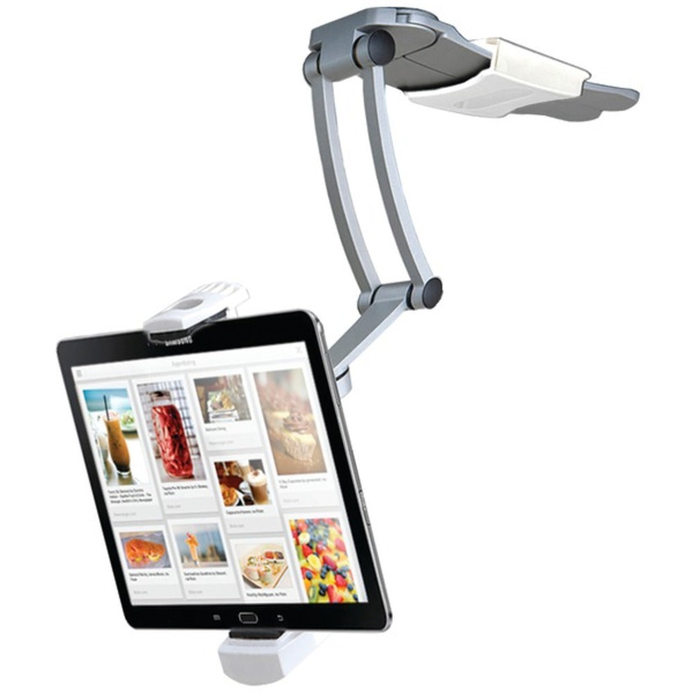 CTA Digital PAD-KMS 2-in-1 Kitchen Mount Stand for iPad(R)/Tablet