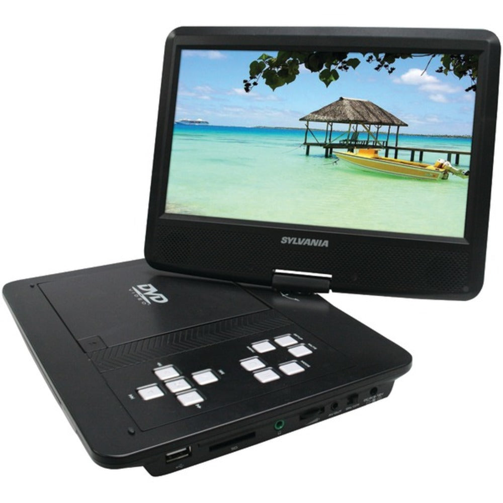 SYLVANIA(R) SDVD1030 10 Swivel-Screen Portable DVD Player
