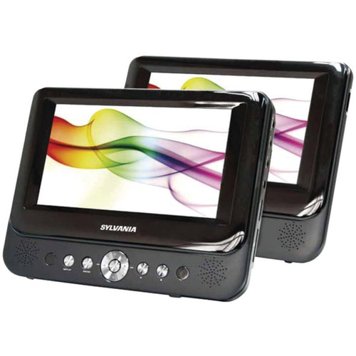 SYLVANIA(R) SDVD9957 9 Dual-Screen Portable DVD Player