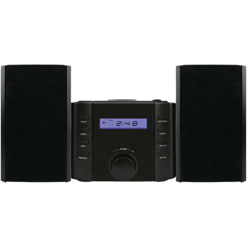 SYLVANIA(R) SRCD804BT Bluetooth(R) CD Microsystem with Radio