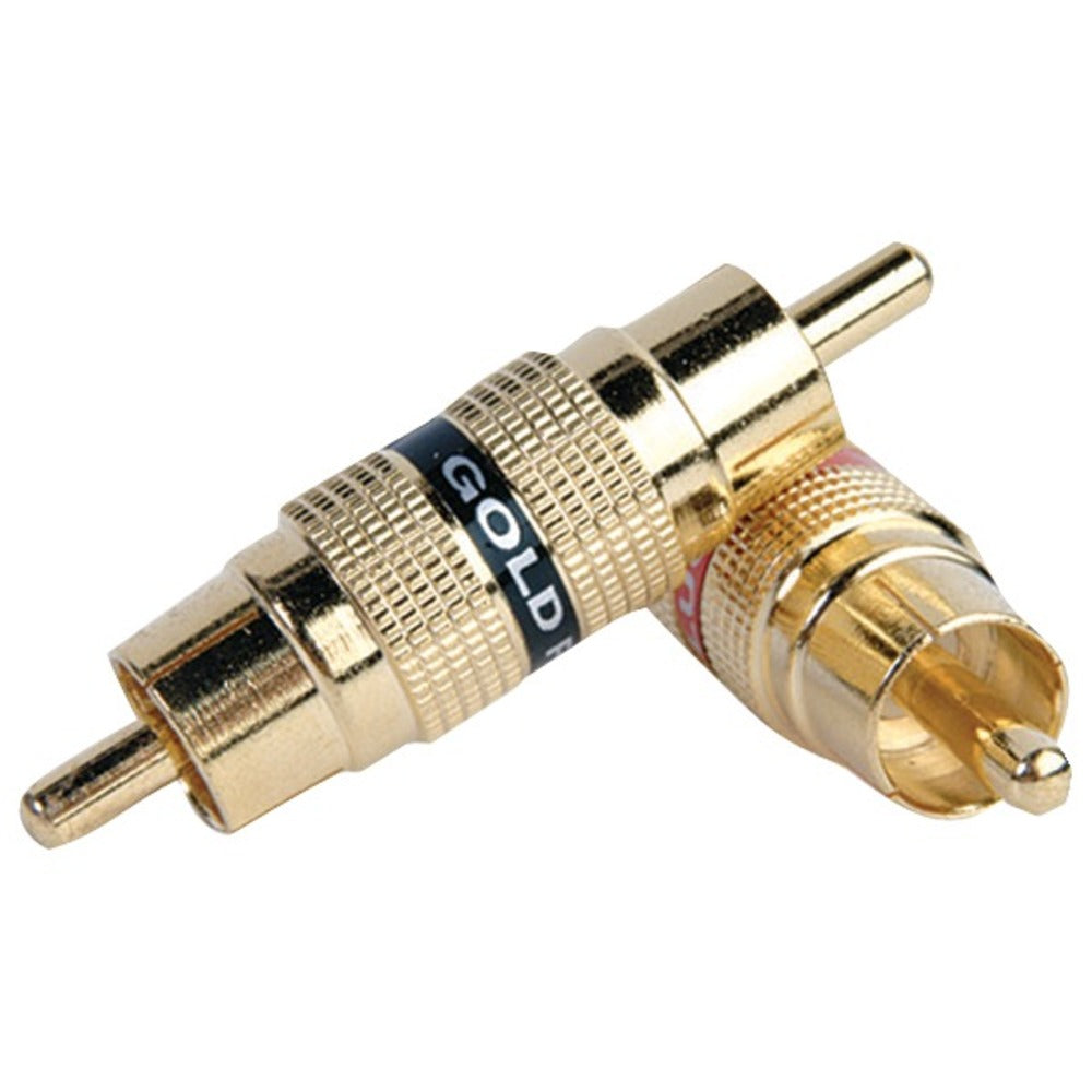 DB Link BM105 Gold Barrel Connectors, 2 pk (Male/Male)