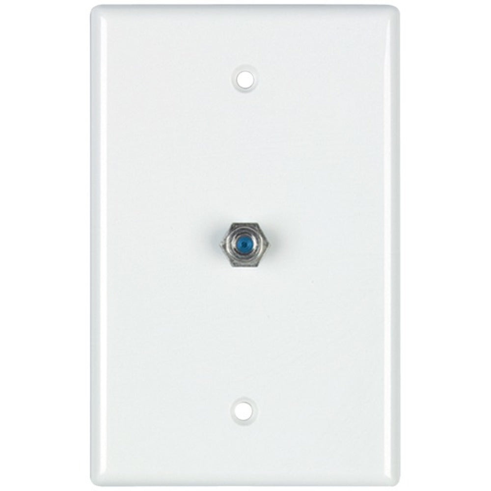 DataComm Electronics 32-2024-WH 2.4GHz Coaxial Wall Plate (White)