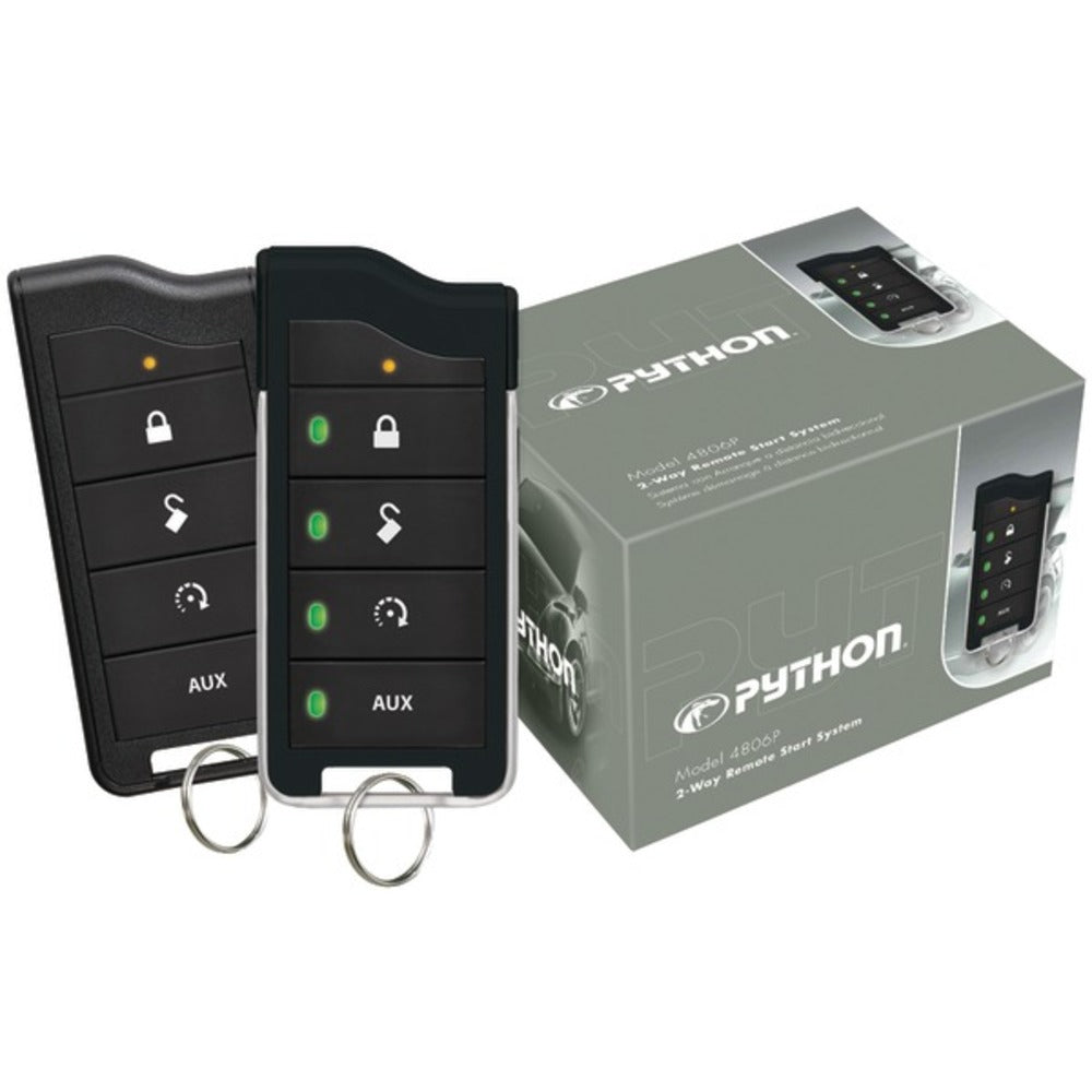 Python(R) 4806P 4806P 2-Way LED Remote-Start System with 1-Mile Range