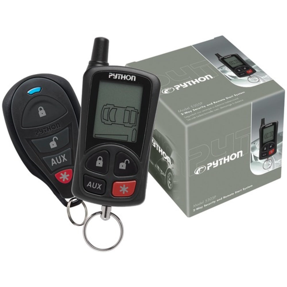 Python(R) 5305P 5305P 2-Way LCD Security & Remote-Start System with .2