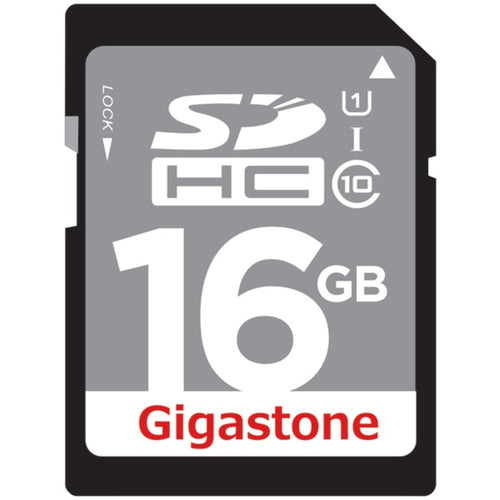 Gigastone(R) GS-SDHCU116G-R Class 10 UHS-1 Card (SDHC(TM); 16GB)