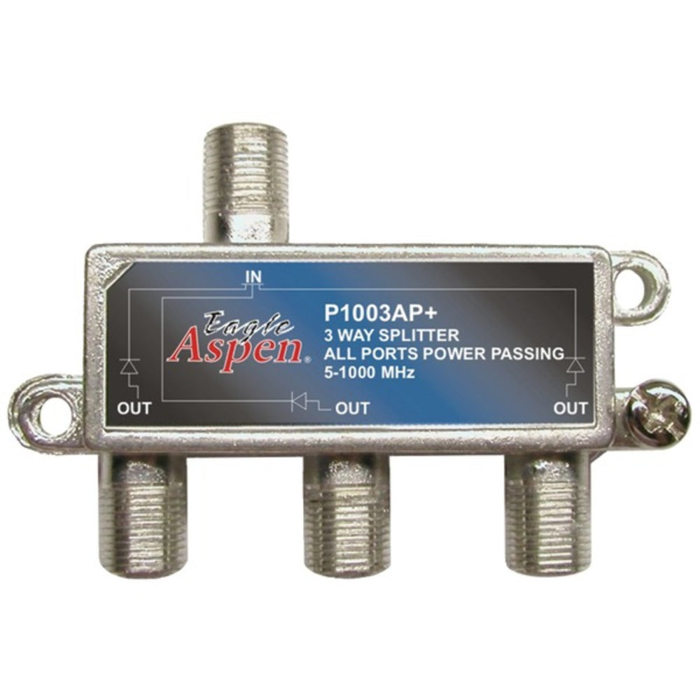 Eagle Aspen(R) 500303 1,000MHz Splitter (3 Way)