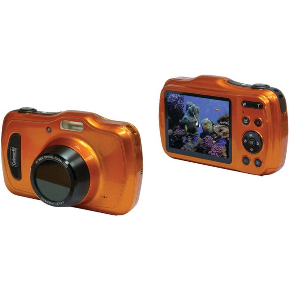 Coleman(R) C30WPZ-O 20.0-Megapixel Xtreme4 HD Video Waterproof Digital