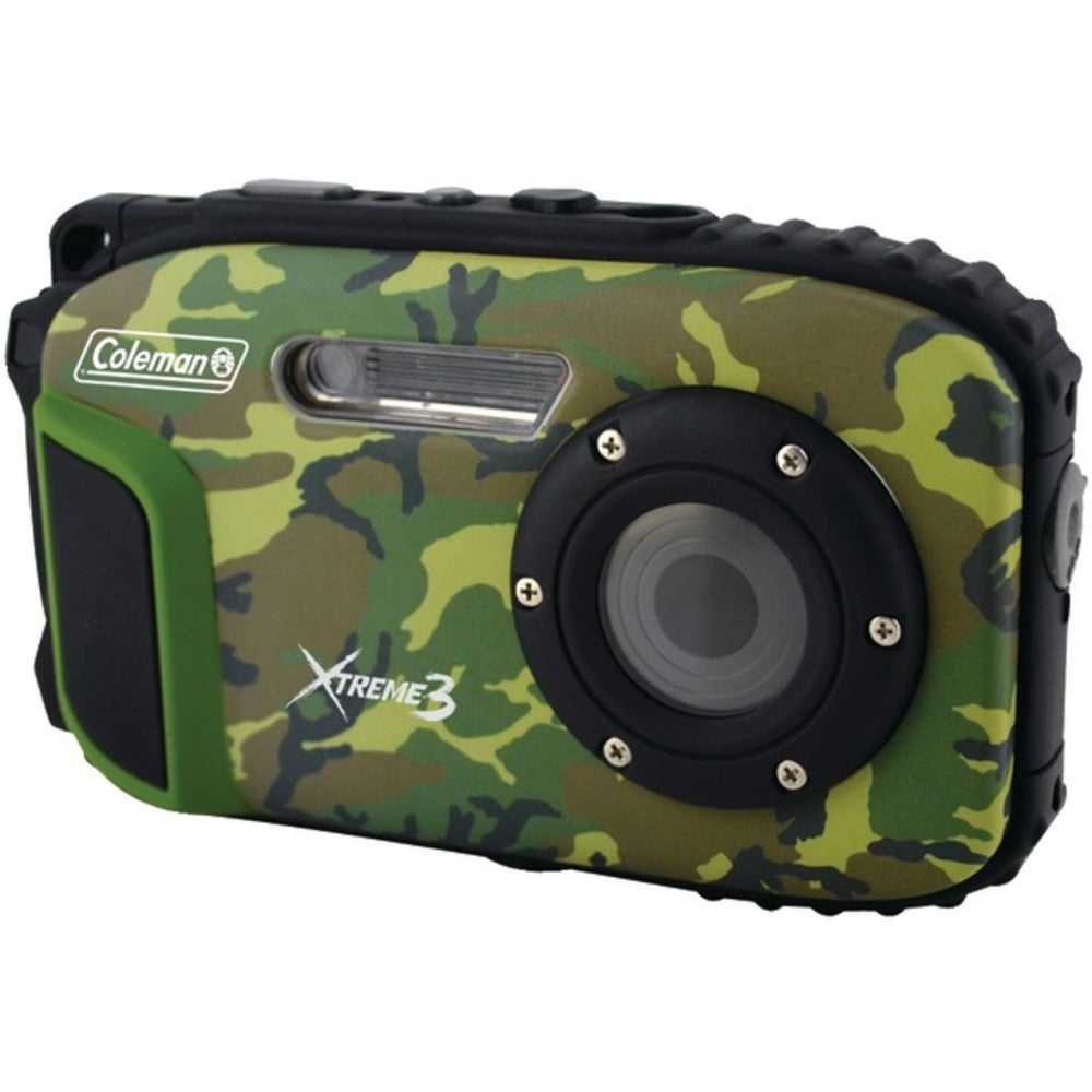 Coleman(R) C9WP-CAMO 20.0-Megapixel Xtreme3 HD Video Waterproof Digita