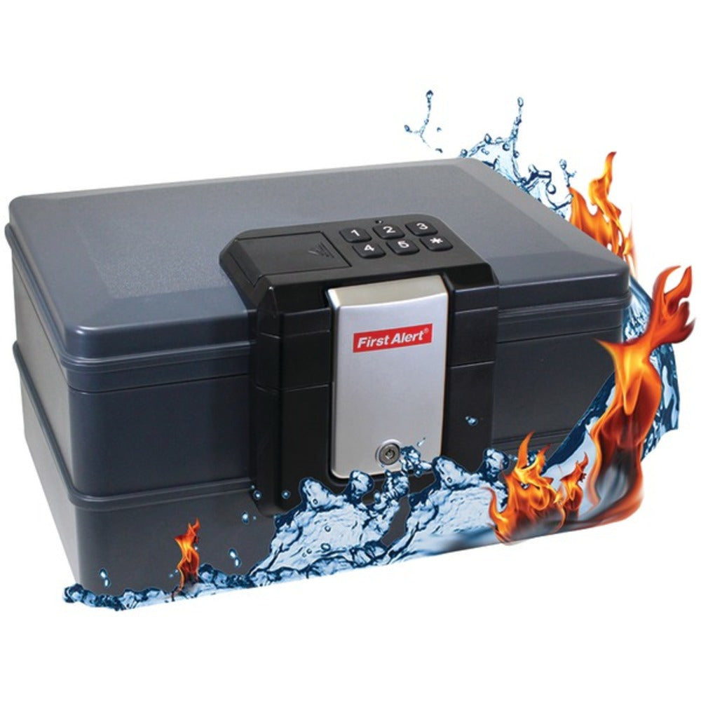 First Alert(R) 2602DF Waterproof Fire Chest with Digital Lock (0.39 Cu